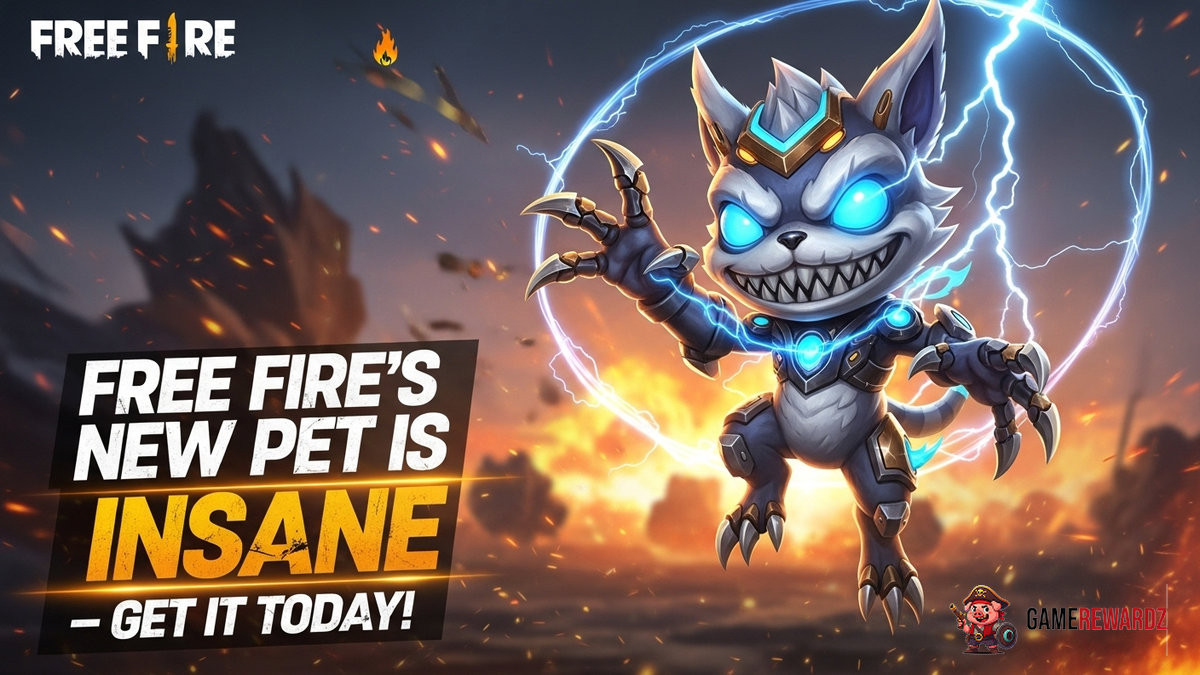 Free Fire&#039;s New Pet is INSANE – Get It Today!